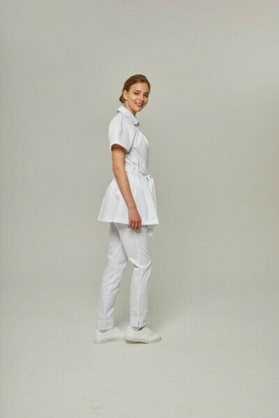 Туника женская Dr. Nice на пуговицах, белый, 48 - фото 1