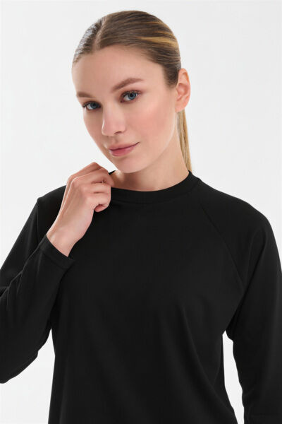 Лонгслив женский Тезис TZ112, черный, 44 - фото 1
