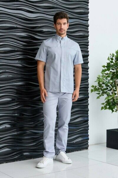 Туника мужская Dr. Nice, на молнии, серый, 56 - фото 3