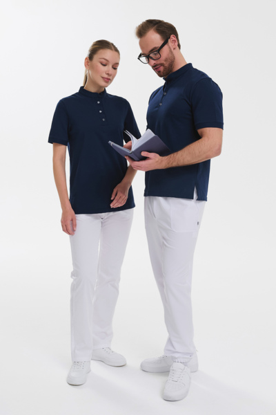 Поло женское Тезис TZ060, темно-синий, 46 - фото 9