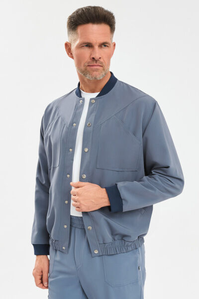 Бомбер мужской Тезис TZ690, синий, 48 - фото 1