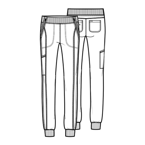 Брюки женские Cherokee CK110A, белый, S - фото 4