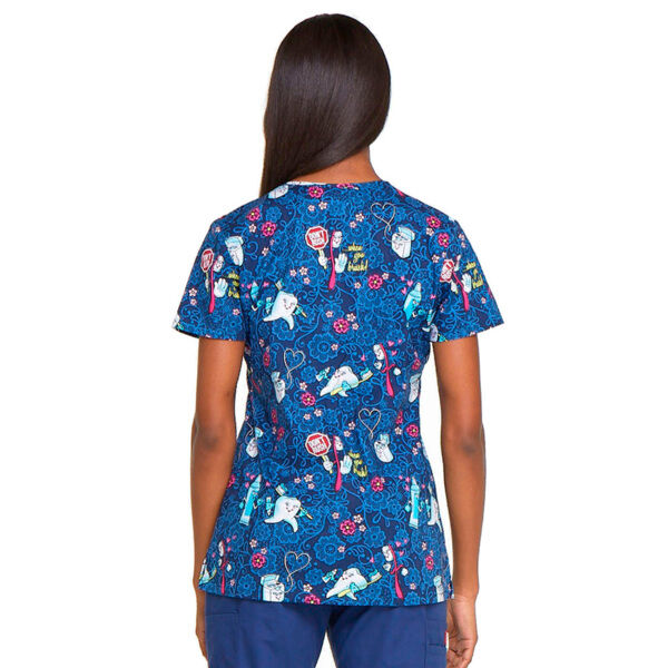 Топ женский Dickies DK704, зубная щётка, S - фото 1