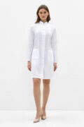 Халат женский 206 Ultra Soft, длинный рукав, белый, 44