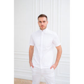 Туника мужская Dr. Nice, на молнии, белый, 50