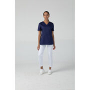 Туника женская Dr. Nice, короткий рукав, синий, 42