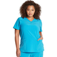 Топ женский Dickies DK615, бирюзовый, 2XL