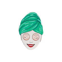 Значок "Маска на лицо" белый