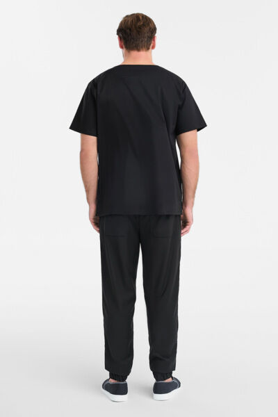 Джоггеры мужские Тезис TZ628, черный, 48 - фото 5