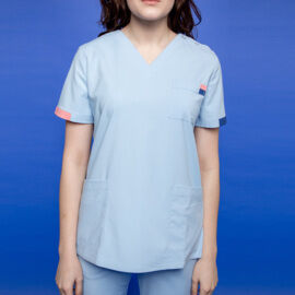 Туника женская 254 Alabama, R132 светло-голубой, M