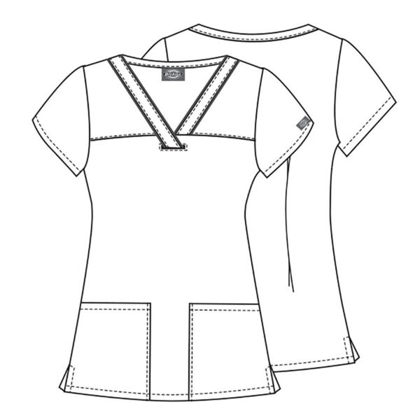 Топ женский Dickies DK709, хэллоуин, L - фото 3