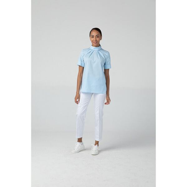 Туника женская Dr. Nice на кнопках сзади, голубой, 44 - фото 0