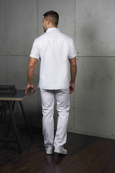 Блуза мужская «Скай», белый, 56 - фото 2