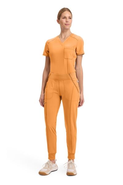 Брюки Женские Cherokee CK110A, оранжевый, S - фото 3