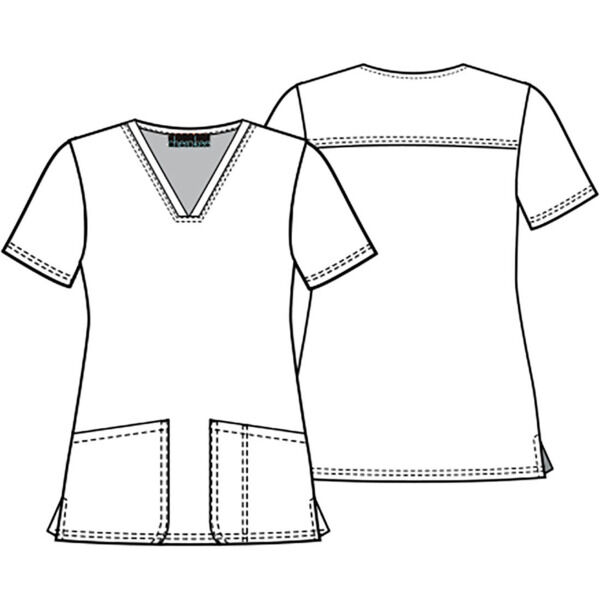 Топ женский Cherokee CK671, собачки, XS - фото 4