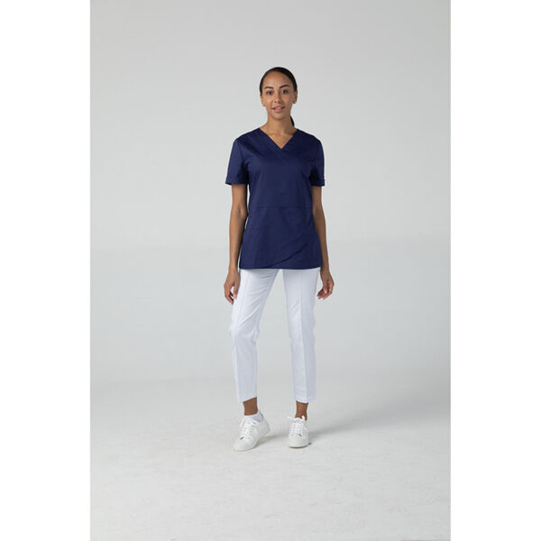 Туника женская Dr. Nice, короткий рукав, синий, 48