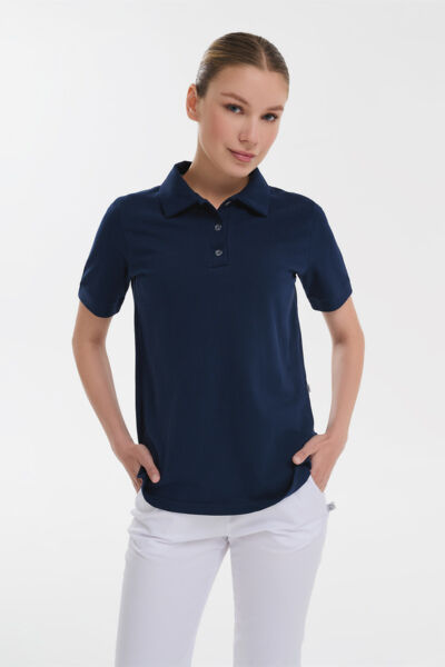 Поло женское Тезис TZ050, темно-синий, 52 - фото 3