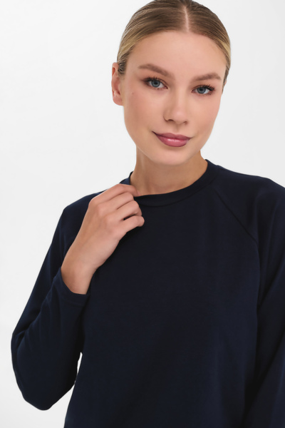 Лонгслив женский Тезис TZ112, темно-синий, 48 - фото 1