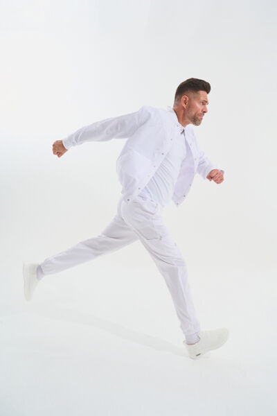 Джоггеры мужские Тезис TZ625, белый, 46 - фото 2