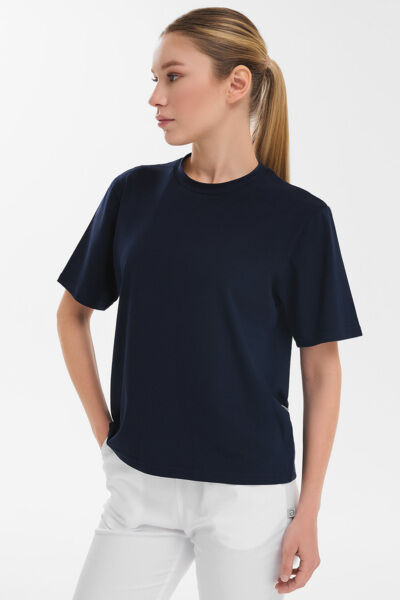 Футболка женская Тезис TZ111, темно-синий, 44-46 - фото 1