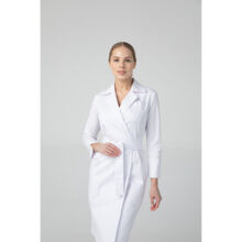 Халат женский Dr. Nice, белый, 46