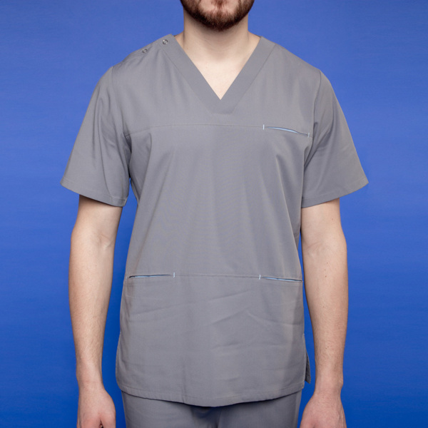 Туника мужская 257 Tennessee, R192 серый, 4XL