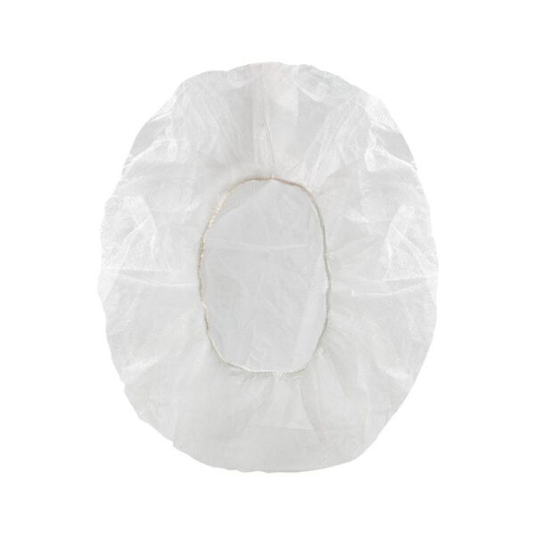 Bouffant Caps - шапочка-шарлотка, белая, 100 шт - фото 1