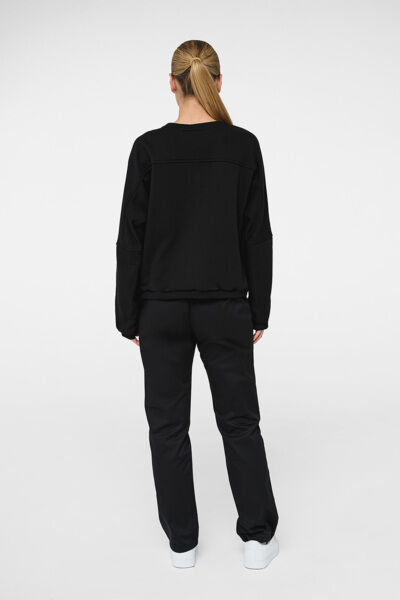 Свитшот женский Тезис TZ113, tangle, черный, 48-50 - фото 5