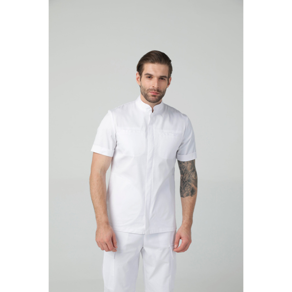 Туника мужская Dr. Nice, на молнии, белый, 50 - фото 3