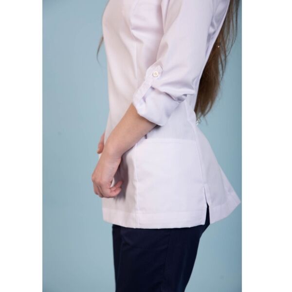 Туника женская Dr. Nice с молнией сзади, белый, 50 - фото 2