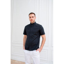 Туника мужская Dr. Nice, на молнии, черный, 58