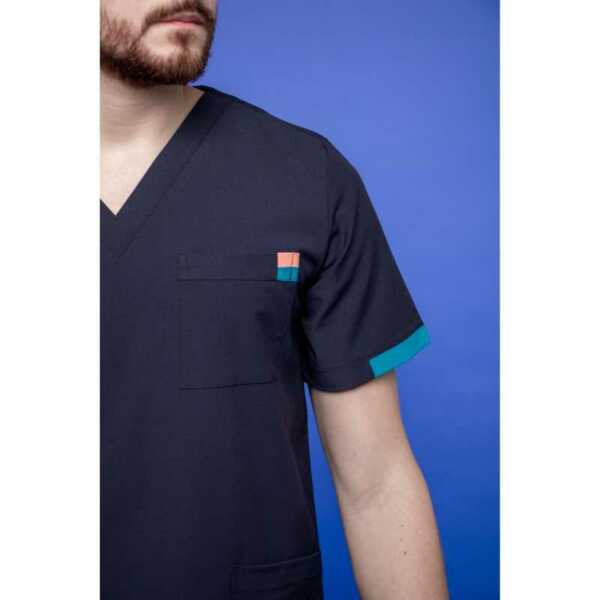 Туника мужская 258 Michigan, R156 тёмно-синий, XL - фото 2