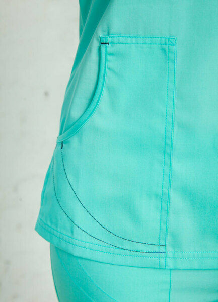 Туника женская, зеленый, 50 - фото 2