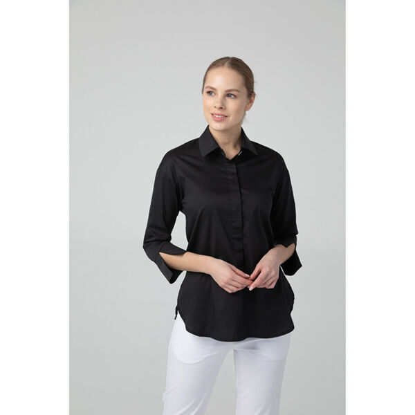 Рубашка женская Dr. Nice, черный, 42 - фото 2