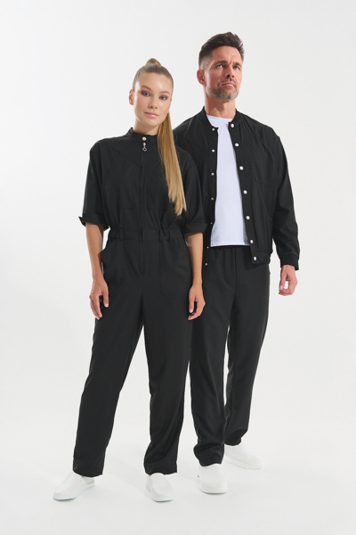 Комбинезон женский Тезис TZ490, черный, 50 - фото 6