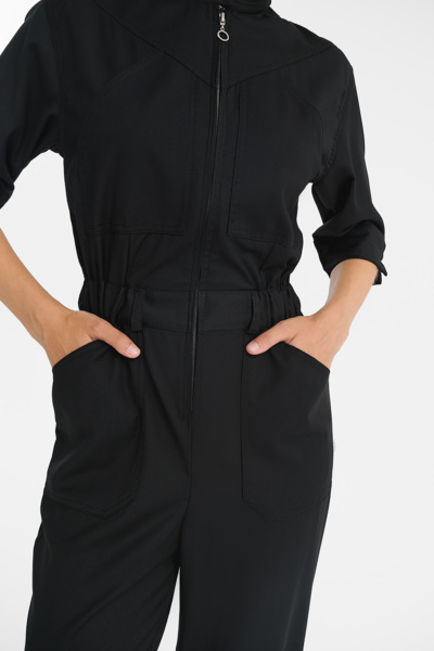 Комбинезон женский Тезис TZ490, черный, 46 - фото 2