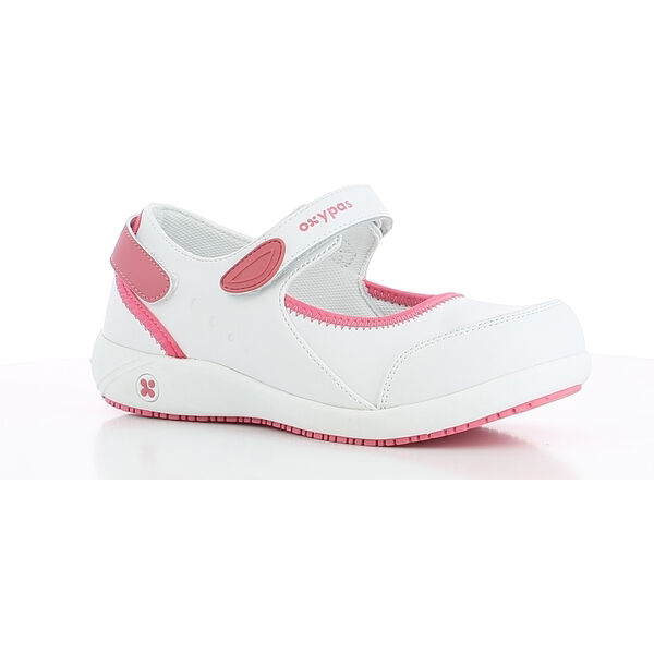 Туфли OXYPAS Nelie, белые c розовым, 38