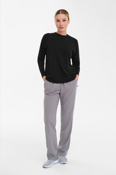 Лонгслив женский Тезис TZ112, черный, 48 - фото 3