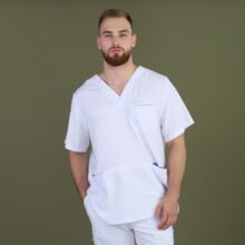 Туника мужская Тезис TZ600, белый, 58