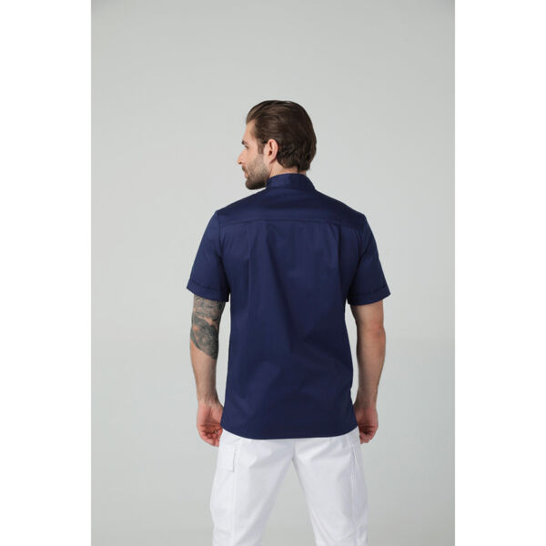 Туника мужская Dr. Nice, на молнии, синий, 52 - фото 4