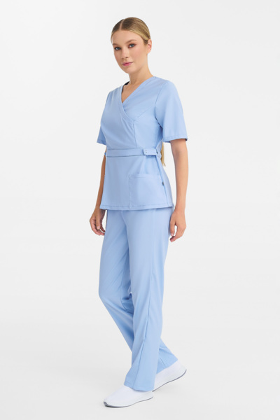 Туника женская Тезис TZ305, голубой, 52 - фото 3