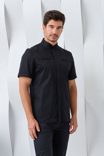 Туника мужская Dr. Nice, на молнии, черный, 54 - фото 1