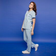 Туника женская 254 Alabama, R132 светло-голубой, XL