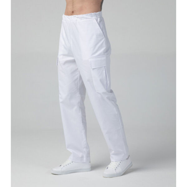 Брюки мужские Dr. Nice с карманами, белые, 50 - фото 1