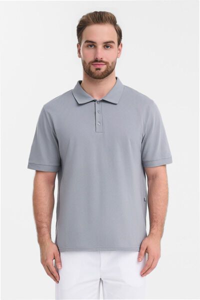 Поло мужское Тезис TZ550, серый, 56 - фото 0