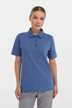 Поло женское Тезис TZ050, серо-голубой, 46