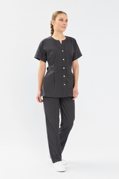 Рубашка женская Тезис TZ462, графит, 54 - фото 1