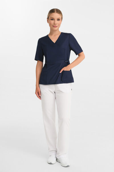 Туника женская Тезис TZ305, темно-синий, 46 - фото 4