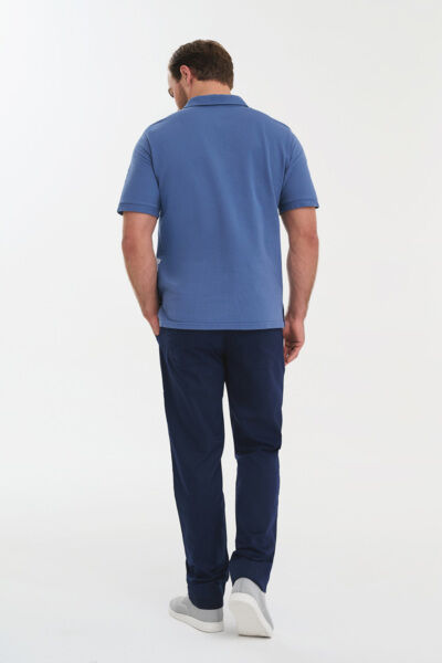 Поло мужское Тезис TZ550, серо-голубой, 56 - фото 4