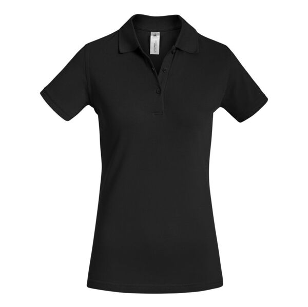 Рубашка поло женская Safran Timeless, черная, размер M - фото 1